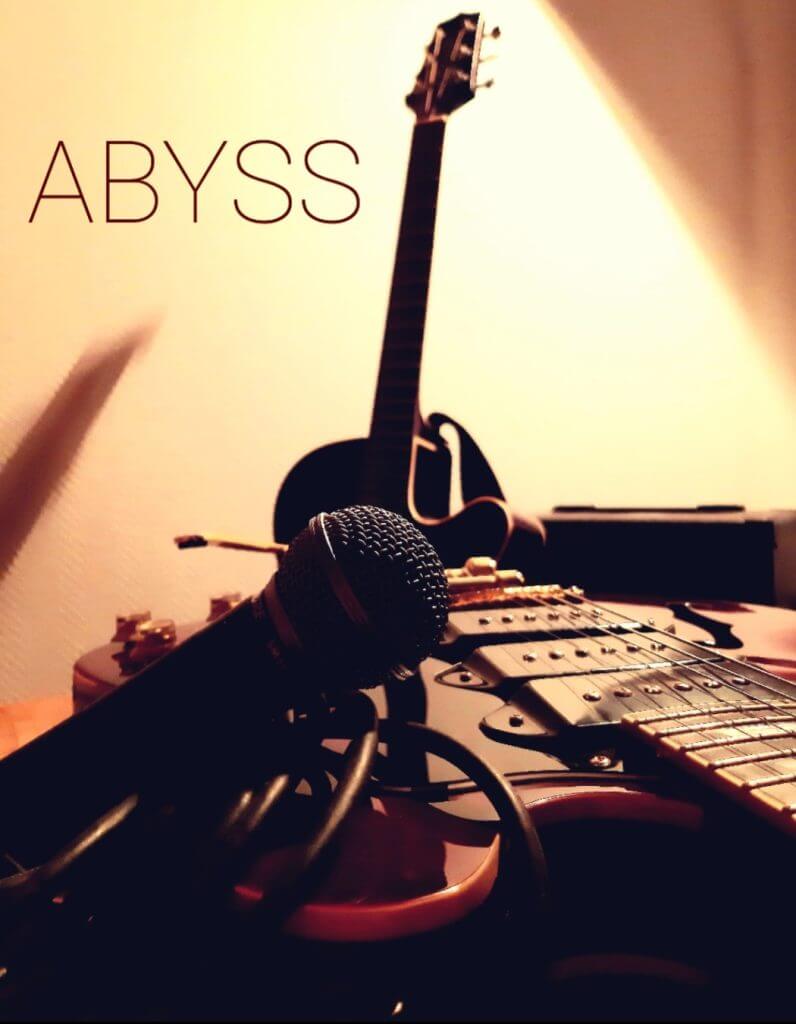 Affiche groupe Abyss - Guitare et micro